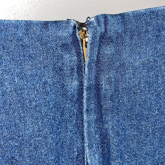EUC Anthropologie Lili's Closet Cameron Denim Skirt Size Small - Picture 8 of 9